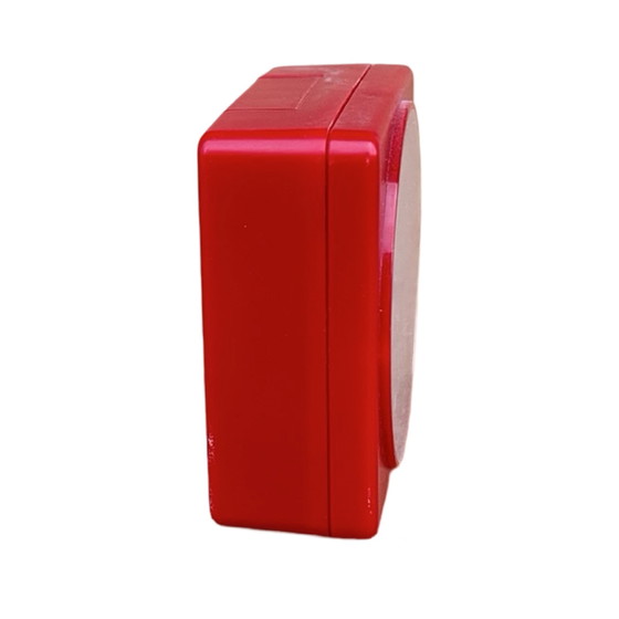 Image 1 of Small Red Electric Alarm Clock Elite Germany 80s