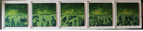 Dogs Dream – Peintures et dessins, Wood, Canvas (photo 6 of 10)