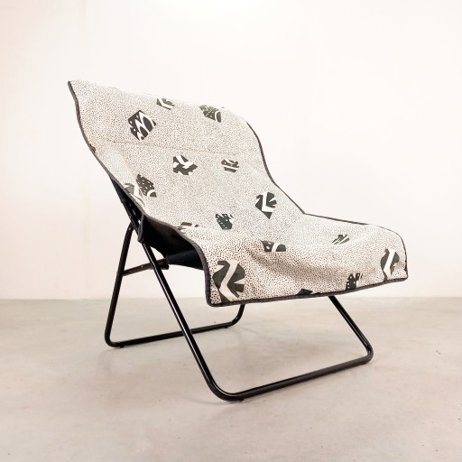 Sillón vintage IKEA "Lya" / Silla plegable (1987) – Diseño Postmoderno 🌟