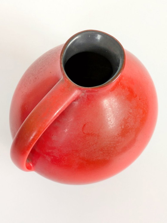 Image 1 of Large Wächtersbach Pottery Jug Vase, Urania Model, 1950s West German Design