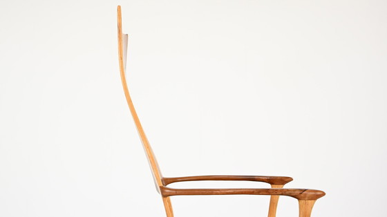 Image 1 of Donald Gordon, Rocking Chair in Kauri and Oak – New Zealand Studio Craft, 2004