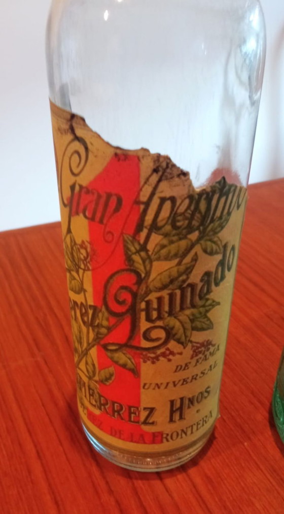 Image 1 of siphon et bouteille ancienne