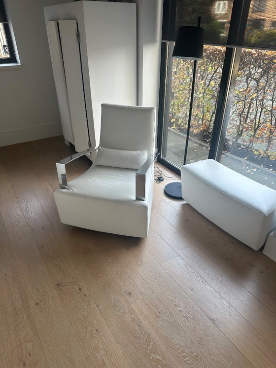 Image 1 of Ligne Roset Armchair with footstool