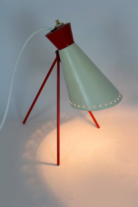 Image 1 of Tischlampe, die Josef Hurka für Napako zugeschrieben wird, 1960er Jahre