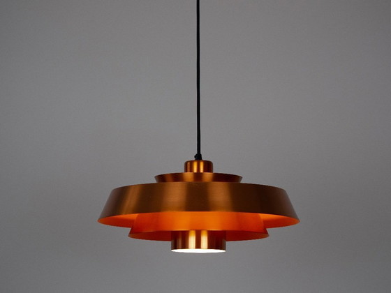 Image 1 of Coppia di 2 lampade vintage danesi Nova di Jo Hammerborg, Fog og Morup, 1963