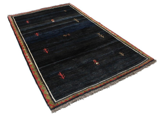 Image 1 of Original Perserteppich Gabbeh Ghashghai Orientteppich 249 cm x 156 cm Alt Natur