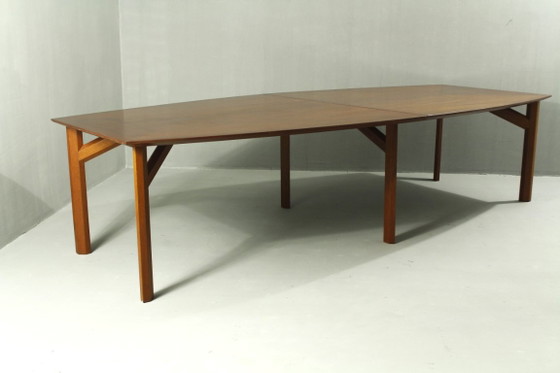 Image 1 of Grande table en teck, Danemark, années 1980