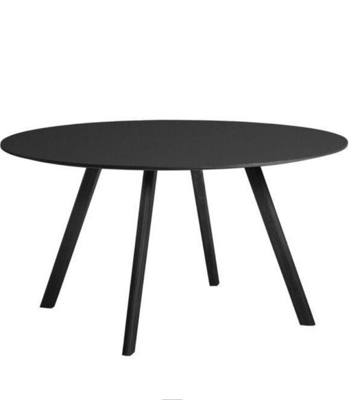 NEW HAY table CPH 25 black diameter 120 cm