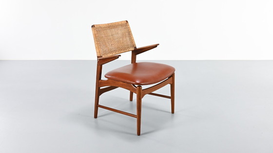 Image 1 of  E. Knudsen, Model 48 armchair for Jensen & Lykkegaard. Denmark, C.1950