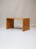 Ate van Apeldoorn desk with drawer unit pine 70s