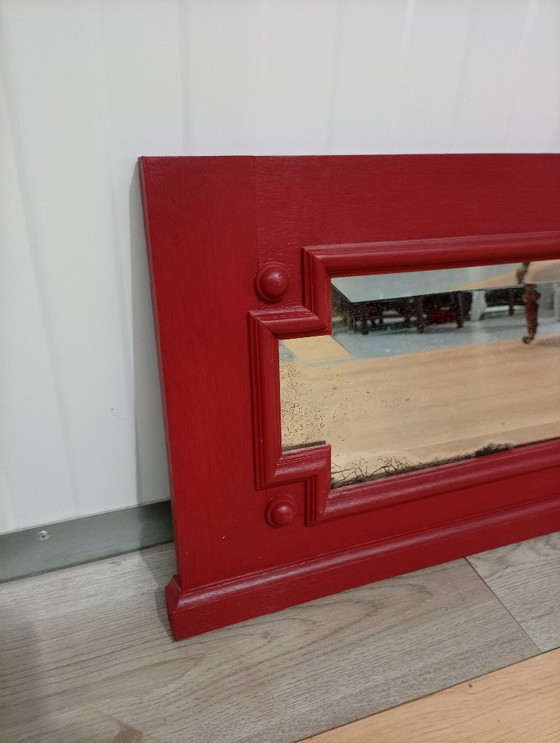 Image 1 of Miroir vintage (rouge)
