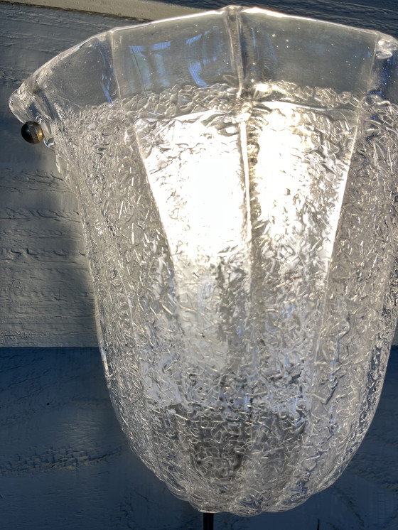 Image 1 of Lampe murale vintage Lucitalia Milano Murano Glass Design