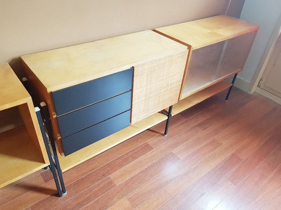 Coen de Vries separador de ambientes Everest, Armarios de pared, Madera, Metal, Marrón, Mid Century Modern (foto 8 de 13)