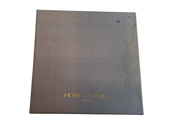 Image 1 of Vintage Hoya kristallen Tokyo asbak – Hoogwaardig kristal uit de jaren 70