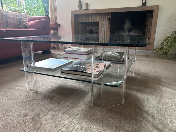 Image 1 of Glass coffee table brand Fogia