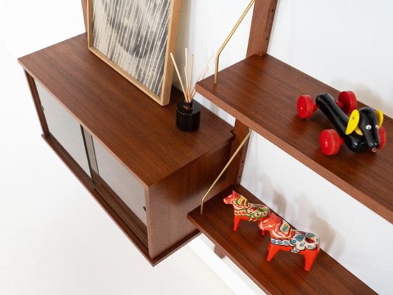 Teak Modular Shelving Unit, Danish Design, 1960s, Made in Denmark – Wood (photo 9 of 16)