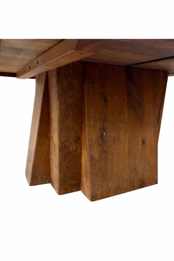 Image 1 of Prachtige Eettafel Pierre Chapo Style