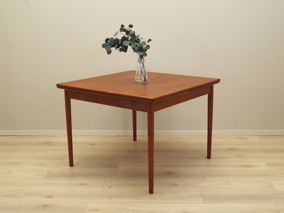 Image 1 of Teak table, Danish design, 1970s, production: Denmark