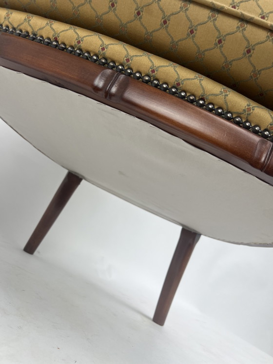 Image 1 of Faux bamboo armchair Giorgetti style 