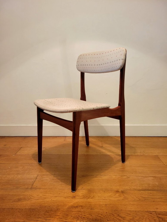 Image 1 of Set di 4 sedie di B. Rasmussen per Thorsø Møbelfabrik
