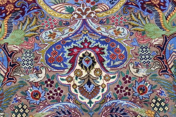 Image 1 of Tapis persan original noué à la main Kashmar Fein Paradise Design 393 X 300 cm Top Condition