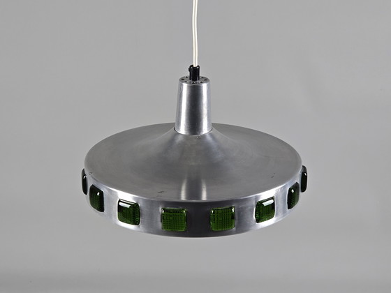 Image 1 of 1960s Vintage Swedish Pendant Lamp By Einar Bäckström & Erik Höglund For EWÅ, Erik Wärnå.