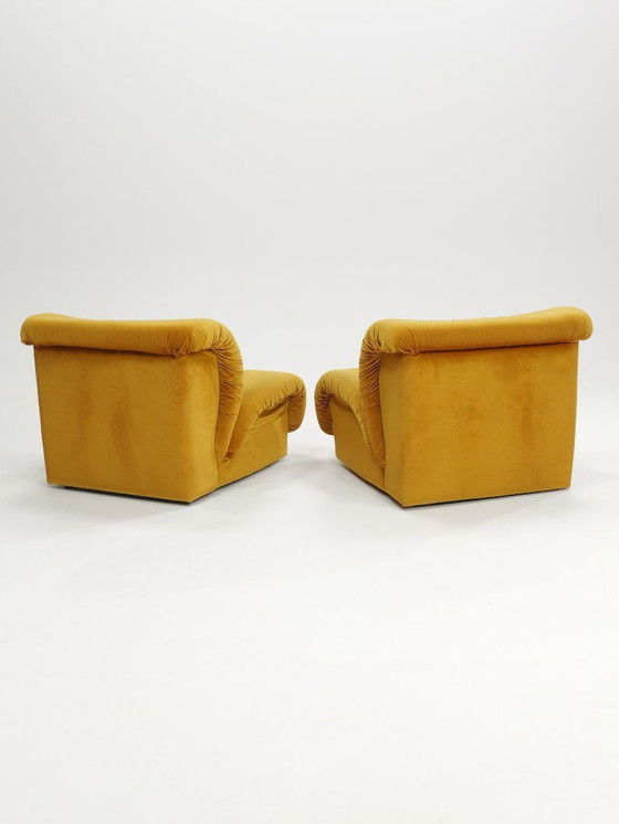 Image 1 of Pair of Doimo Salotti Lounge Chairs, 1970s