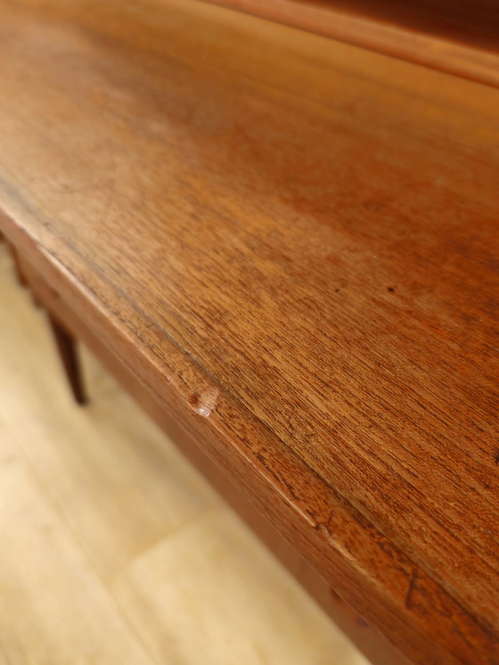 Image 1 of Vintage Deense Boekenkast Openkast Ladekast