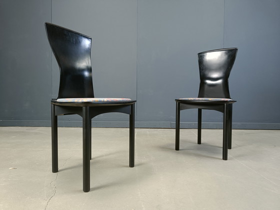 Image 1 of Vintage Pelope Dining Chairs by Francesco Binfarè for Cassina, 1990s