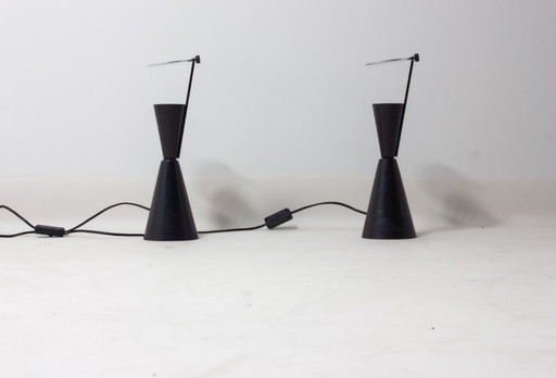 Set of Spanish "Diabolo" lamps, 1980s