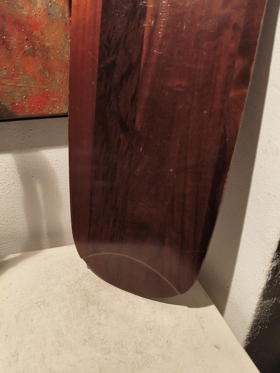 Image 1 of Plateau en palissandre du Brésil, design vintage Jean Dobré Tropic Art