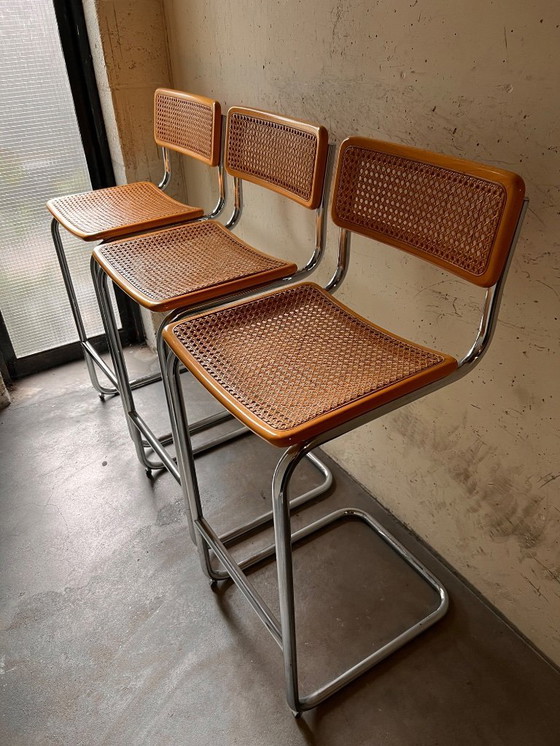 Image 1 of Orginele MARCEL BREUER BAR stoele  BY CIDUE, 1970S