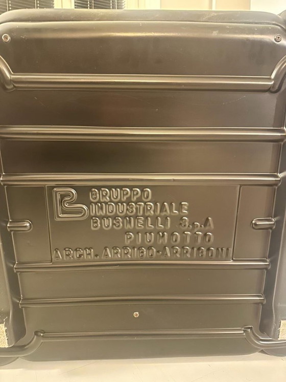 Image 1 of Set of Busnelli vintage armchairs (70s), Italy, designed by Arrigo Arrigoni