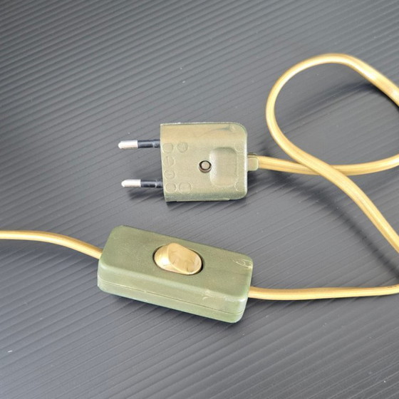 Image 1 of IMPORTANT VINTAGE 1970s AMPHORUS LAMP IN CERAMIC & GILT BRASS 70S TRANSVAAL