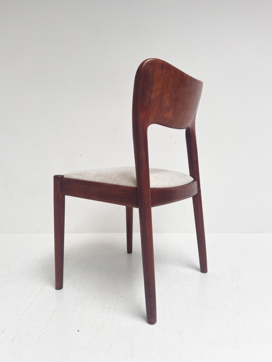 Image 1 of Juego de sillas Ole retapizadas de Niels Koefoed (2), años 60