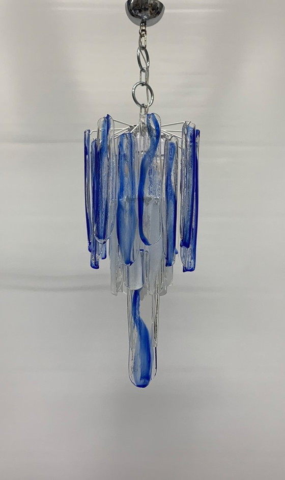 Image 1 of Murano chandelier made in Italy attributed to Mazzega