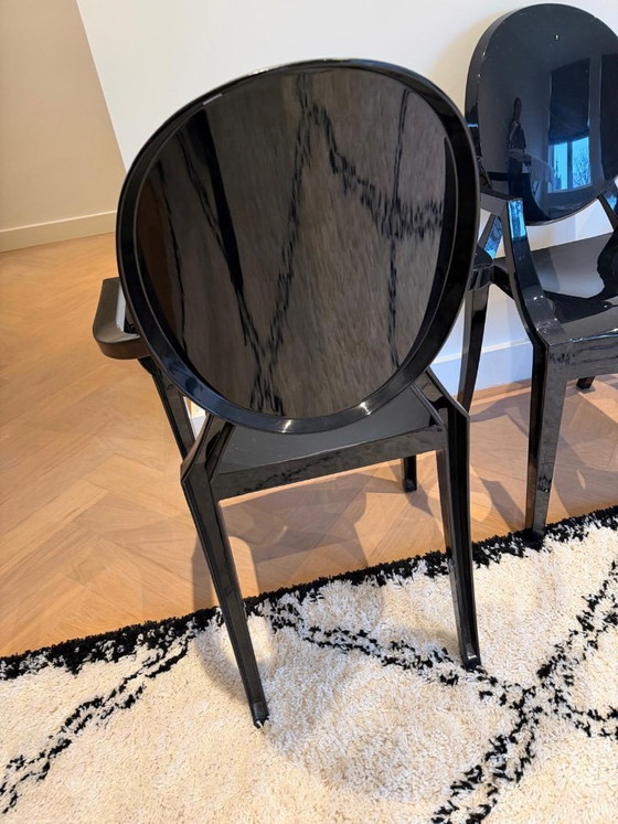 Image 1 of Set di 4 poltrone Kartell Louis Ghost Philippe Starck