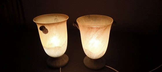 Image 1 of Set aus Murano-Glas-Tischkelchlampen