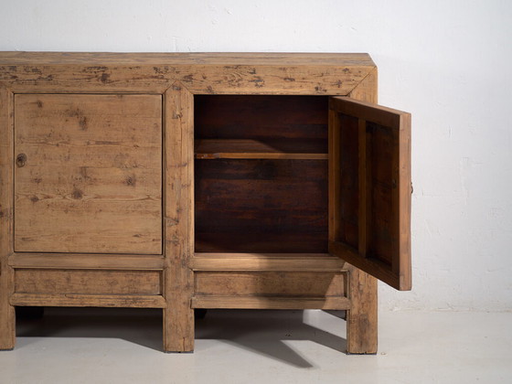 Antikes dreitüriges Sideboard (ca. 1900) #2 (photo 35 of 40)