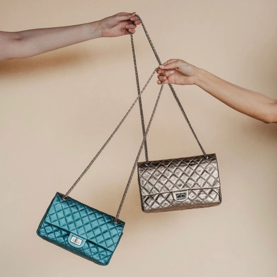 Chanel Reissue 226 metallic bronze – Autres sacs, Cuir, Vintage (photo 2 of 25)