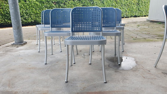 10x (+1) DePadova Silver Chair De Padova design chairs Italy, Dining chairs, Plastic (photo 4 of 14)
