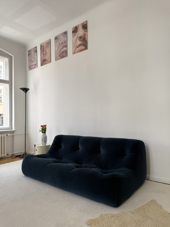 Image 1 of Ligne Roset Kali - 3-Seat 70s Vintage Designer Couch