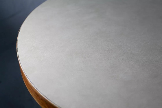 Image 1 of Mesa auxiliar con base de acero tubular