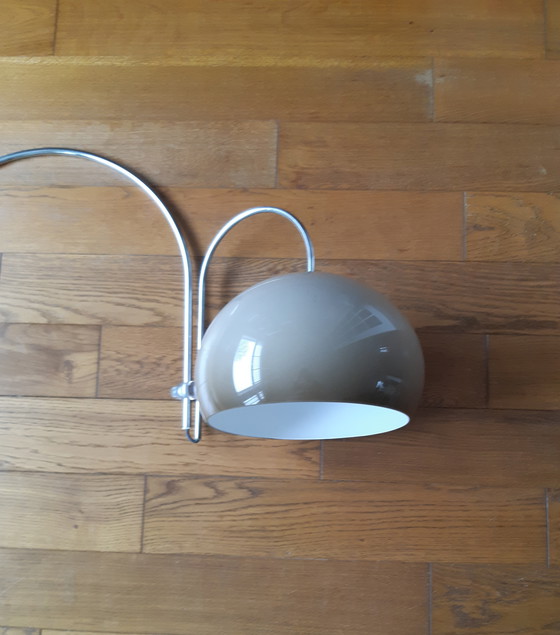 Image 1 of Vintage Design Dijkstra Dubbel Boog Wandlamp, 1970S