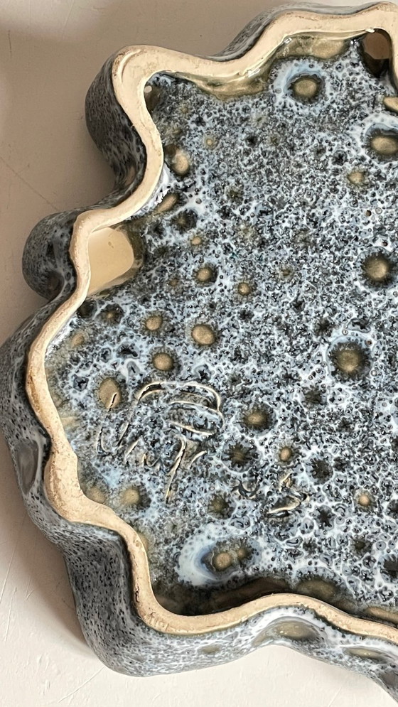 Image 1 of Piatto portaoggetti in ceramica vintage VILLAURIS