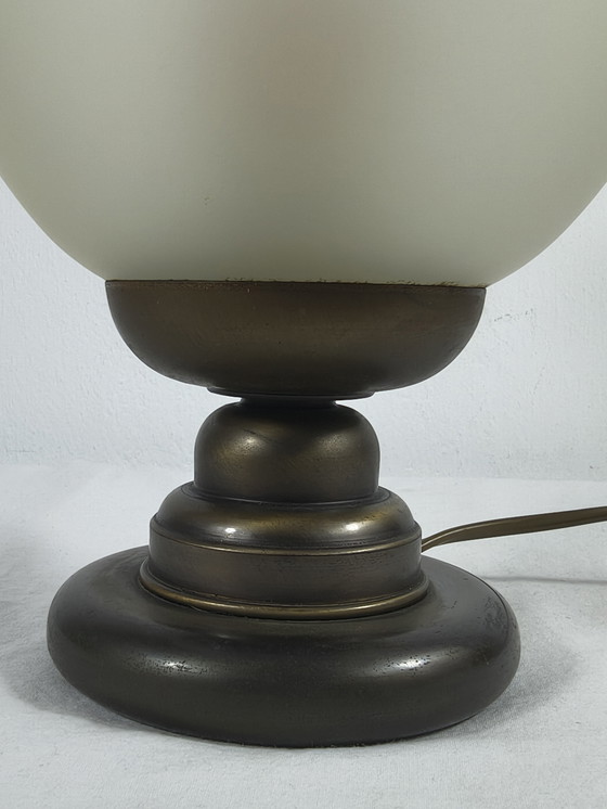 Image 1 of Vintage Art Deco Uplight Table Lamp Lucie N08