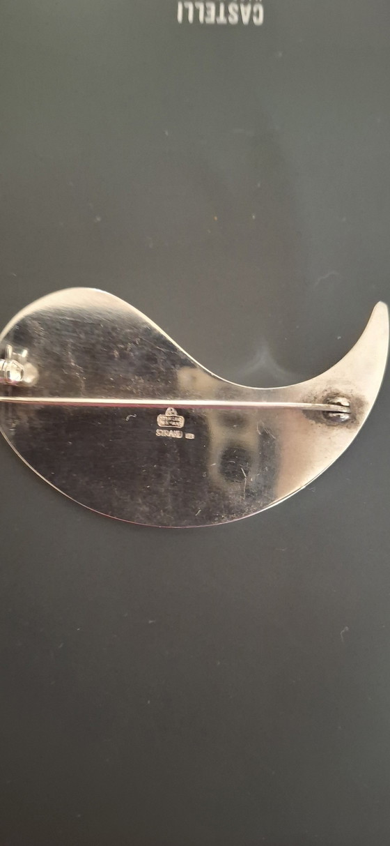 Image 1 of Vintage Deense Sterling zilveren broche