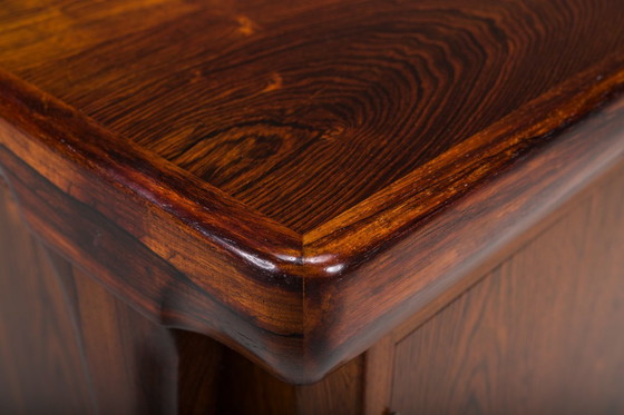 Image 1 of Moderner dänischer Chefschreibtisch Palisander von Ib Kofod Larsen für Faarup Møbelfabrik, 1960