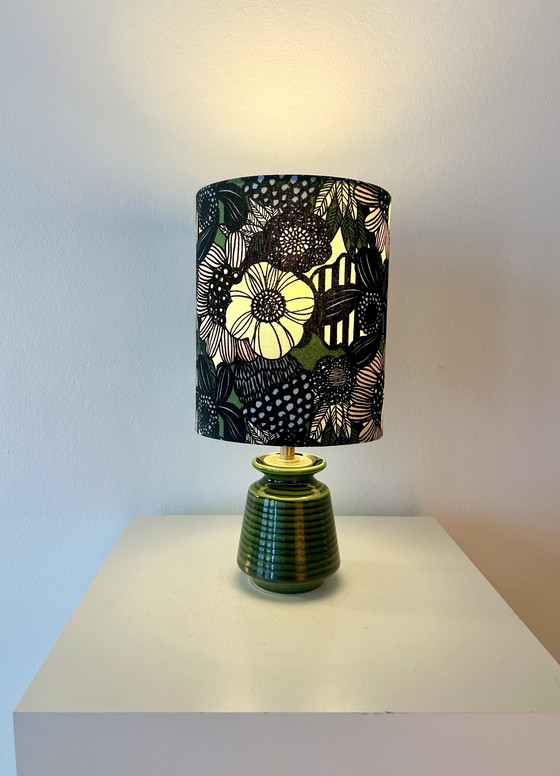 Image 1 of Modern, wireless lamp duo - upcycled from a vintage vase -