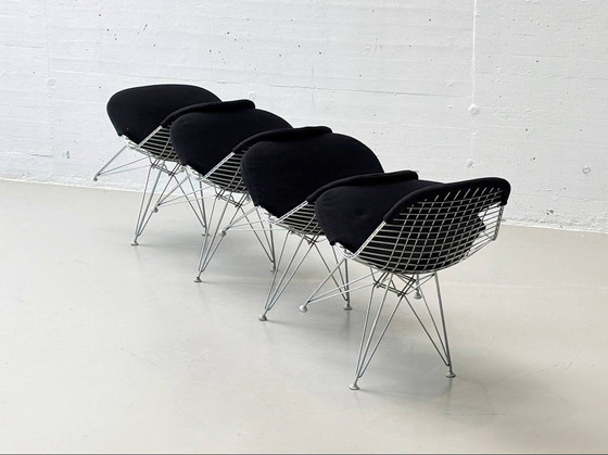 Image 1 of Set of 4 Mid - Century DKR Bikini chairs by Charles Eames for Vitra